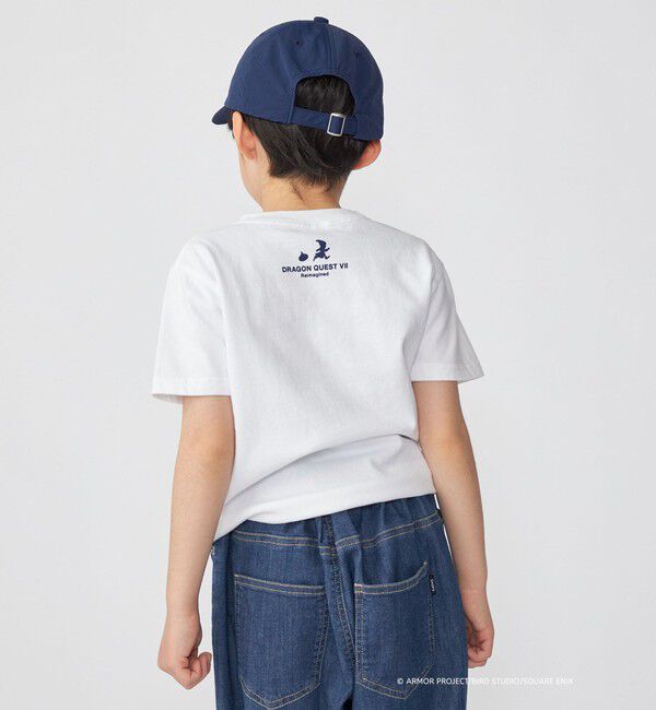 SHIPS KIDS「DQVIIR &times; SHIPS:100～140cm  ロゴ Tシャツ〈KIDS〉」|Tシャツ・カットソー|
