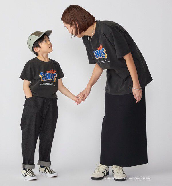 SHIPS KIDS「DQVIIR &times; SHIPS:100～140cm  ロゴ Tシャツ〈KIDS〉」|Tシャツ・カットソー|