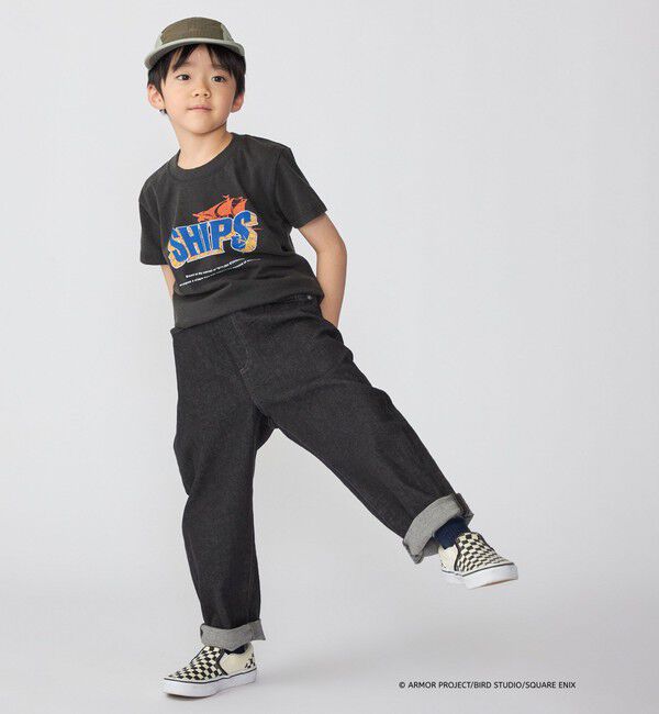 SHIPS KIDS「DQVIIR &times; SHIPS:100～140cm  ロゴ Tシャツ〈KIDS〉」|Tシャツ・カットソー|