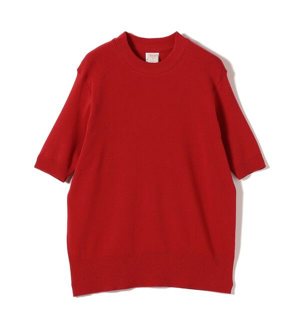 SHIPS for women「gicipi:5分袖 プルオーバー（CRISTALLO）」|Tシャツ・カットソー|レッド