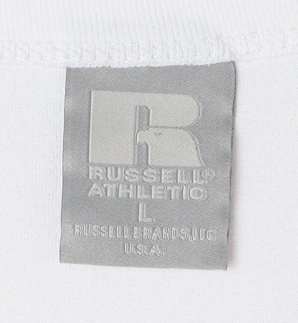 SHIPS any「【SHIPS any別注】RUSSELL ATHLETIC:〈吸水速乾/抗菌防臭〉Dri-Power(R) フットボール Tシャツ◆」|Tシャツ・カットソー|