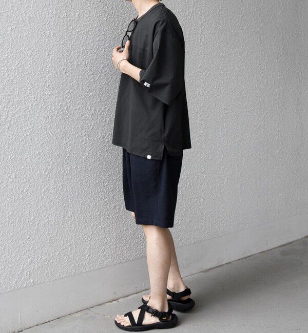 SHIPS any「【SHIPS any別注】RUSSELL ATHLETIC:〈吸水速乾/抗菌防臭〉Dri-Power(R) フットボール Tシャツ◆」|Tシャツ・カットソー|