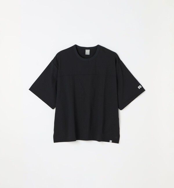 SHIPS any「【SHIPS any別注】RUSSELL ATHLETIC:〈吸水速乾/抗菌防臭〉Dri-Power(R) フットボール Tシャツ◆」|Tシャツ・カットソー|