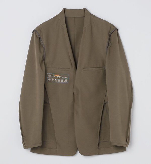 SHIPS Colors 「SHIPS Colors:〈速乾・洗濯機可能〉コンフォートクロス ジャケット(セットアップ対応可能)」|テーラードジャケット|