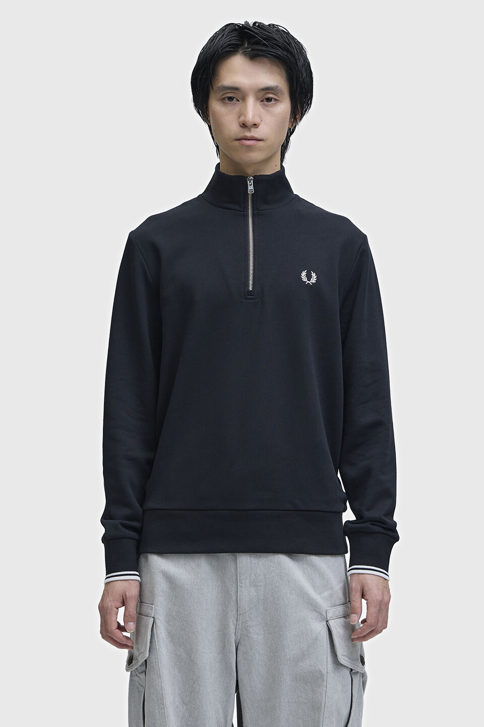FRED PERRY 「Half Zip Sweatshirt」|スウェット・ジャージ|