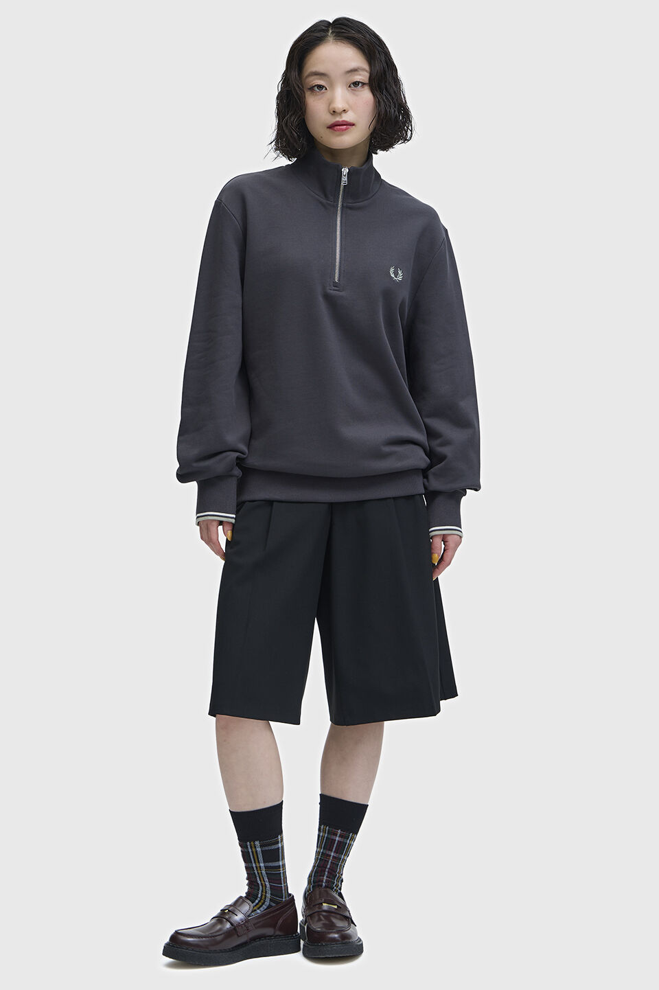FRED PERRY 「Half Zip Sweatshirt」|スウェット・ジャージ|