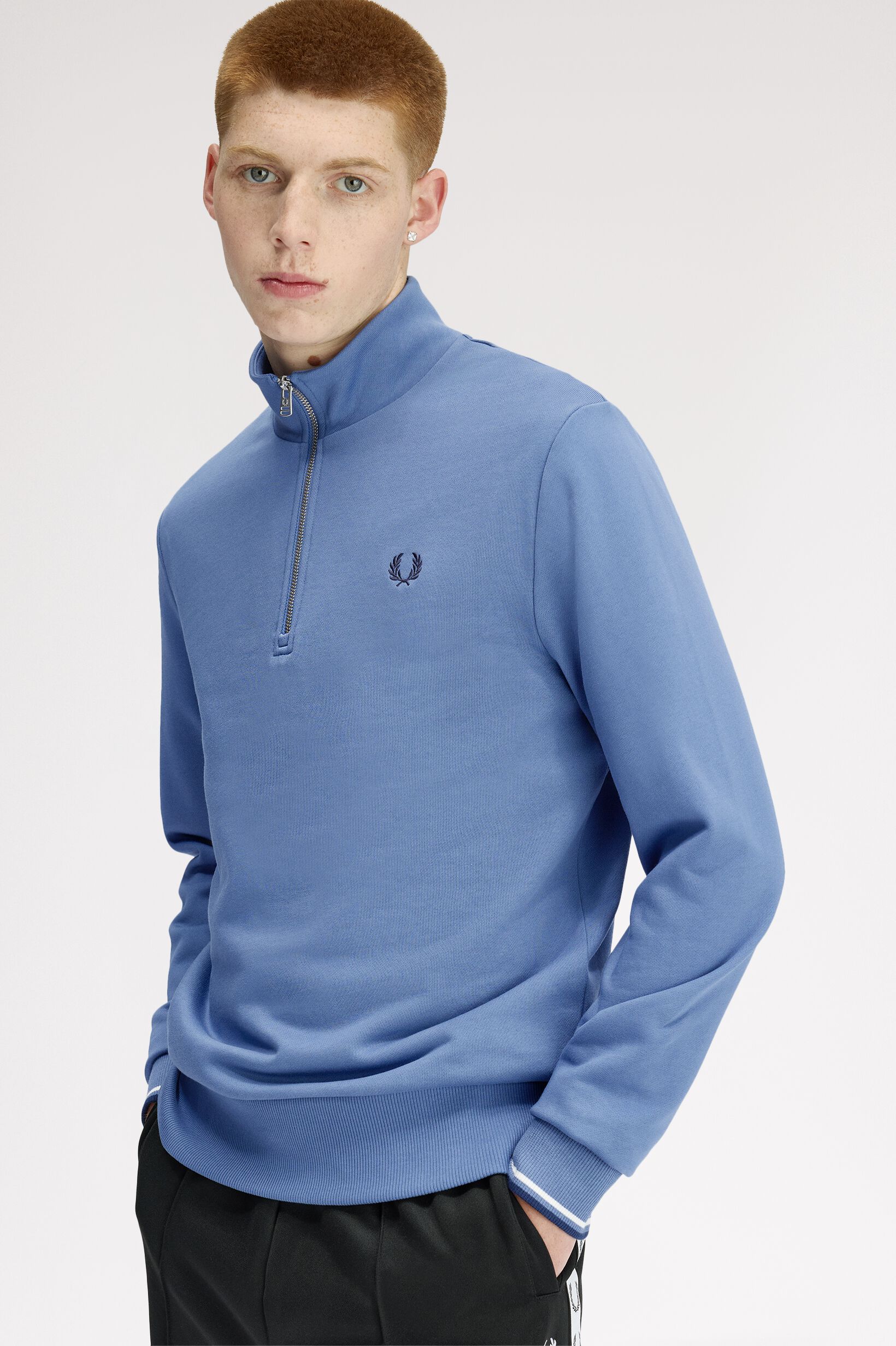 FRED PERRY 「Half Zip Sweatshirt」|スウェット・ジャージ|