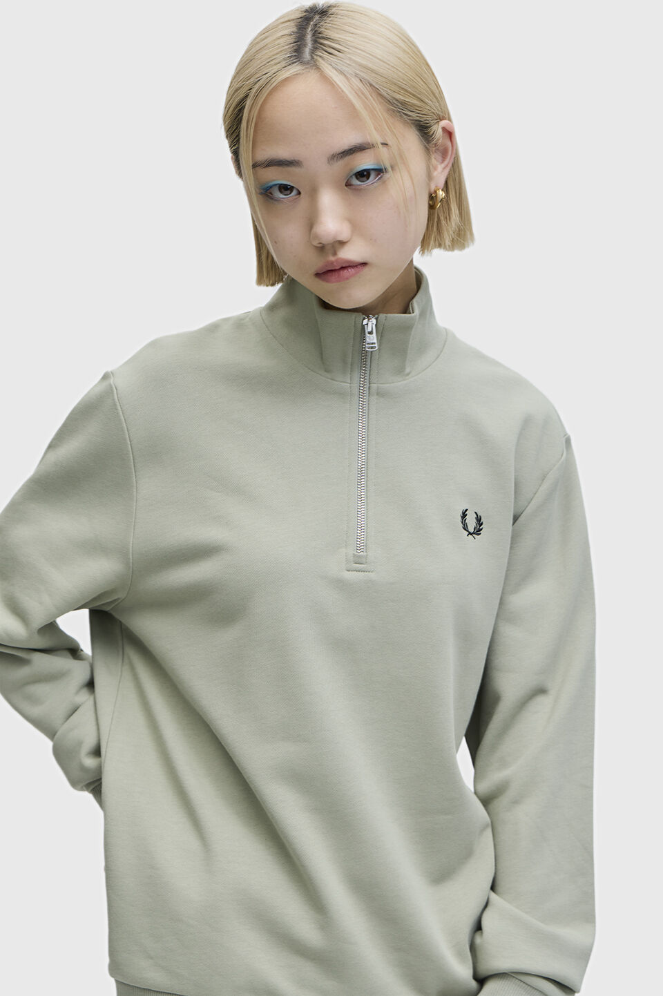 FRED PERRY 「Half Zip Sweatshirt」|スウェット・ジャージ|