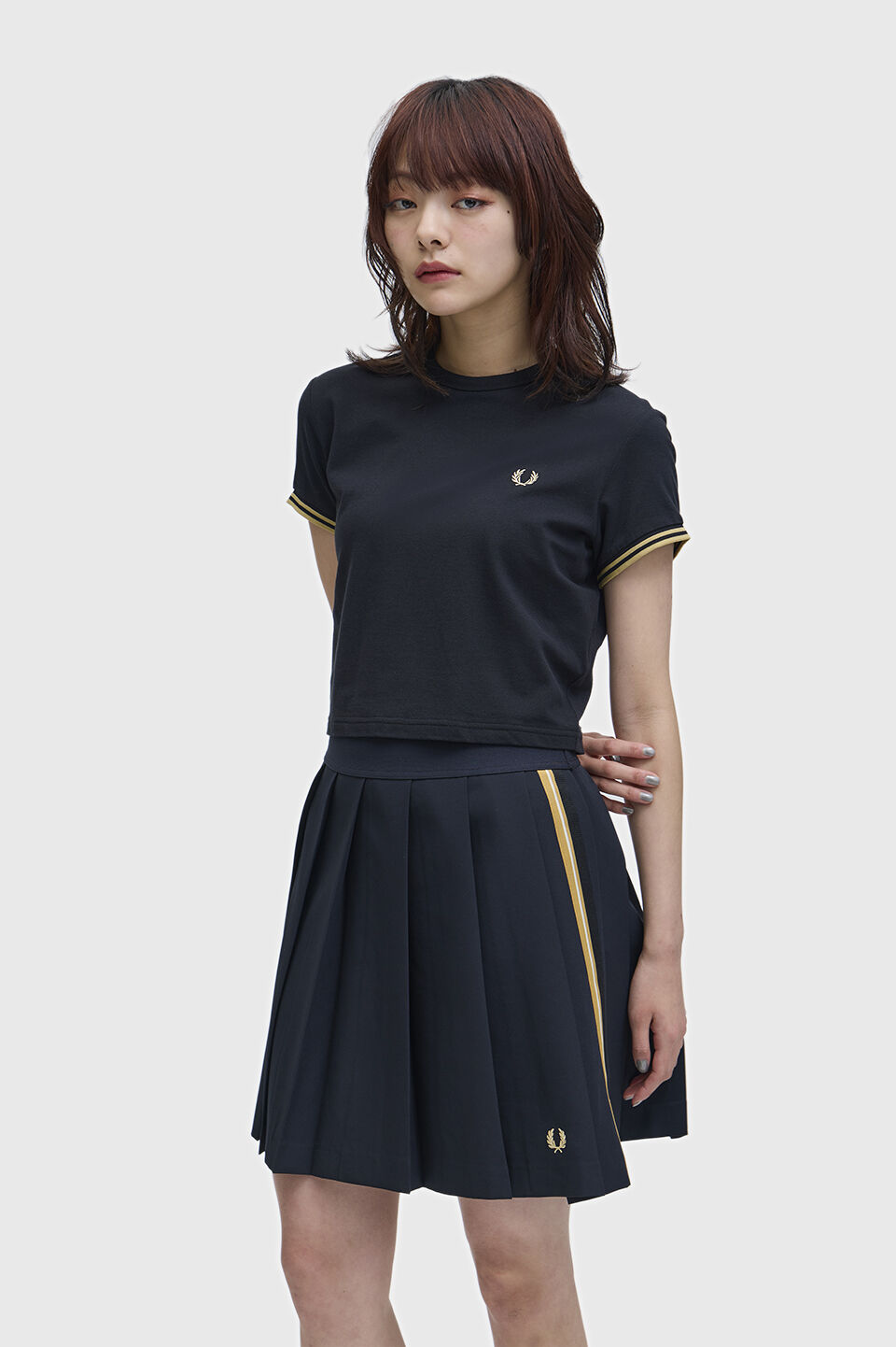 FRED PERRY 「Tipped Pique T-Shirt」|Tシャツ・カットソー|