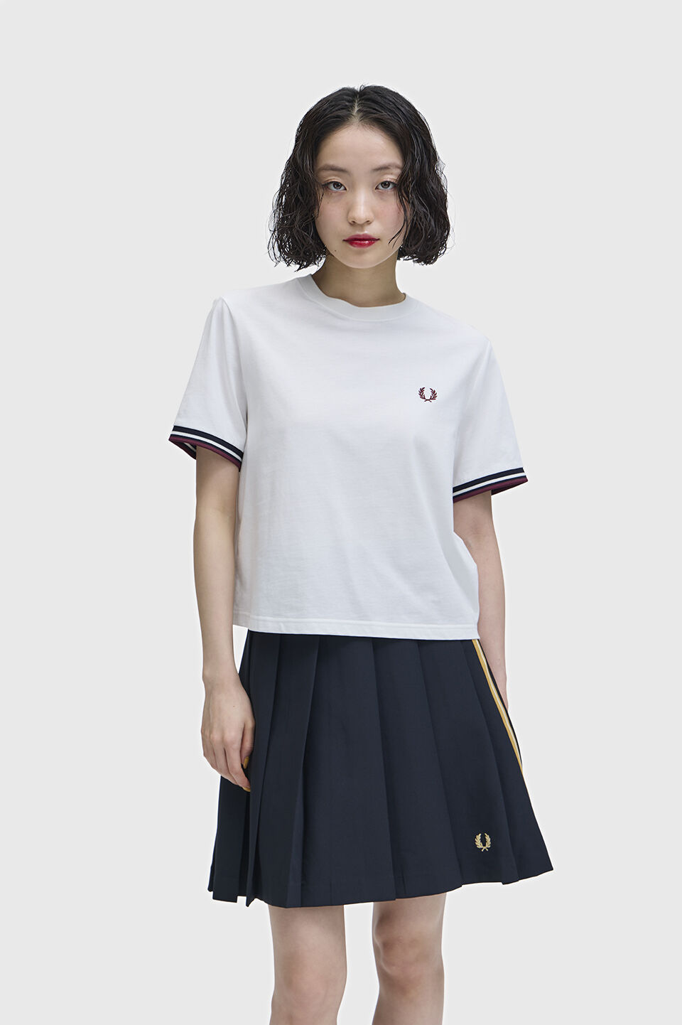 FRED PERRY 「Tipped T-Shirt」|Tシャツ・カットソー|SNOW WHITE