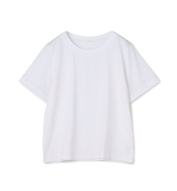 GALERIE VIE「ファインコットン クルーネックTシャツ」|Tシャツ・カットソー|11 ホワイト