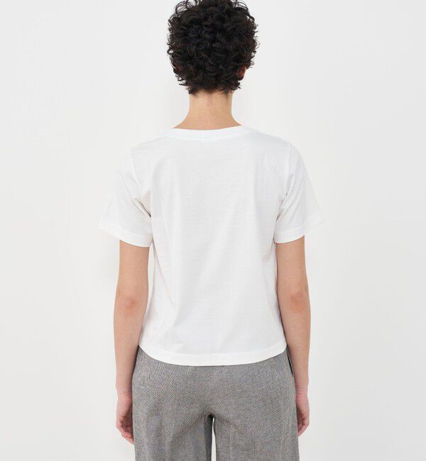 GALERIE VIE「ファインコットン クルーネックTシャツ」|Tシャツ・カットソー|