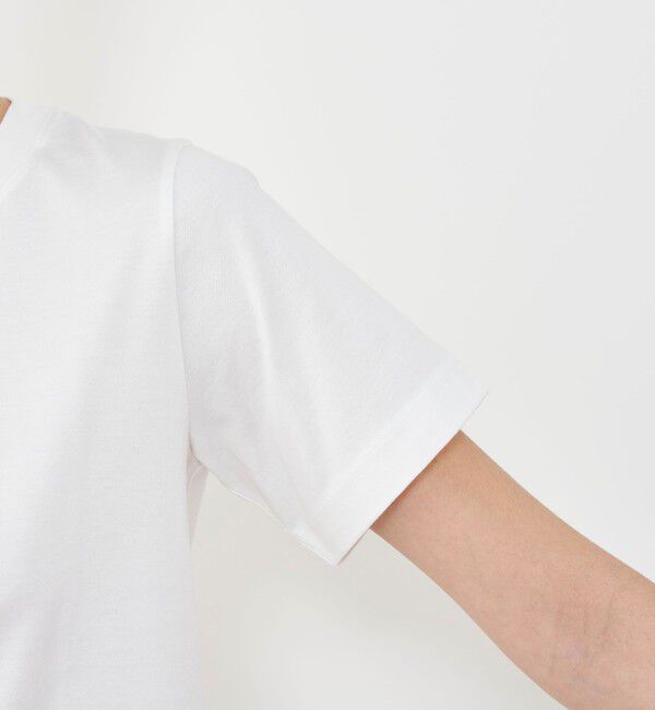 GALERIE VIE「ファインコットン クルーネックTシャツ」|Tシャツ・カットソー|