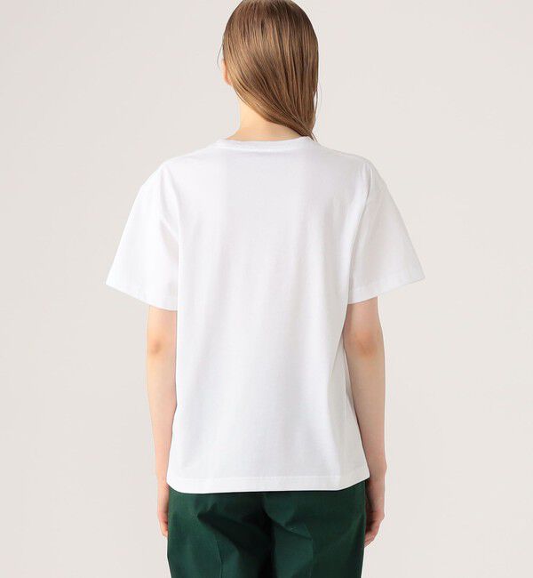 CABaN「ドライスビンコットン ELEPHANTエンブロイダリー Tシャツ」|Tシャツ・カットソー|