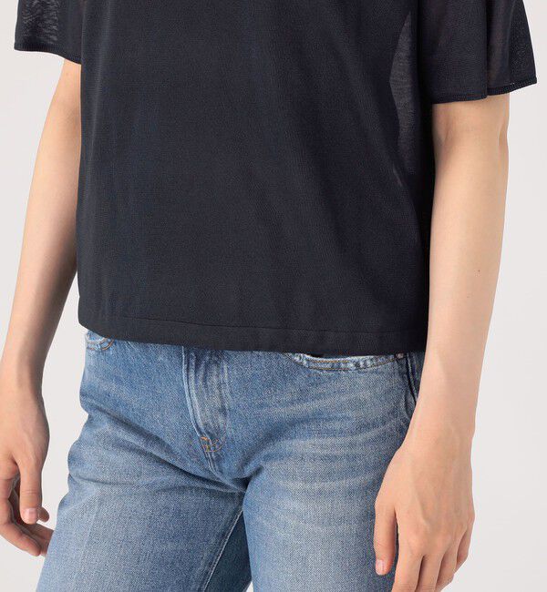 MACPHEE「ドライポリエステル クルーネックプルオーバー」|ニット・セーター|