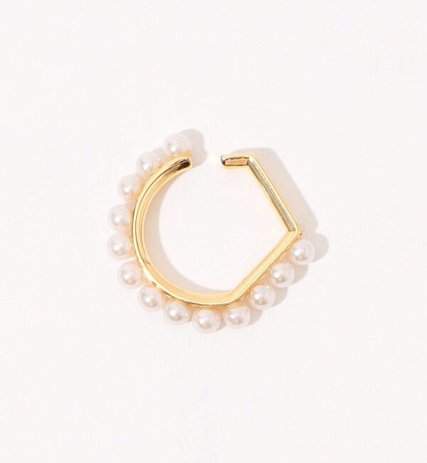 TOMORROWLAND GOODS「【別注】januka  small パールイヤーカフ」|イヤーカフ|