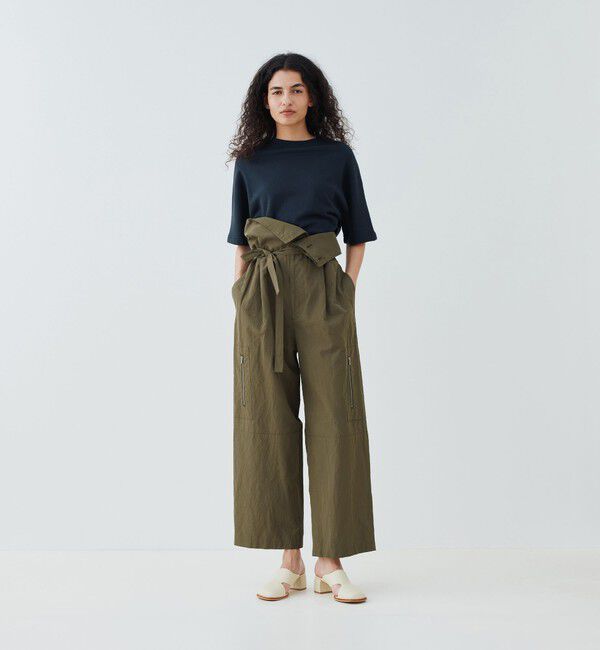 GALERIE VIE「ラミーコンパクト ミリタリースーツパンツ」|その他|