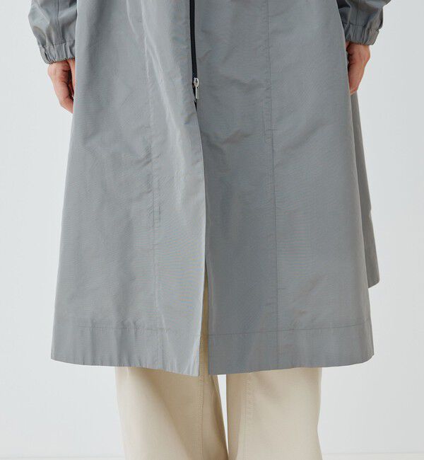 GALERIE VIE「メモリータフタ ギャザースタンドカラーコート」|その他|