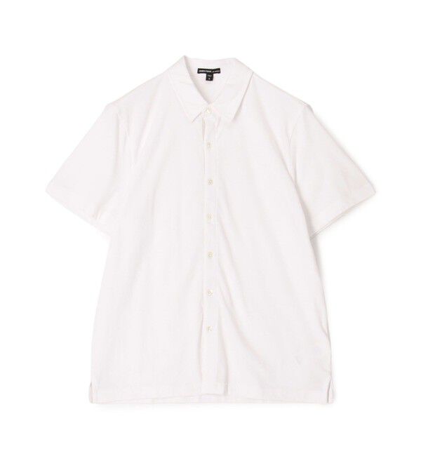 JAMES PERSE「コットンジャージー ハーフスリーブシャツ MCFJ3650」|シャツ・ブラウス|11 ホワイト