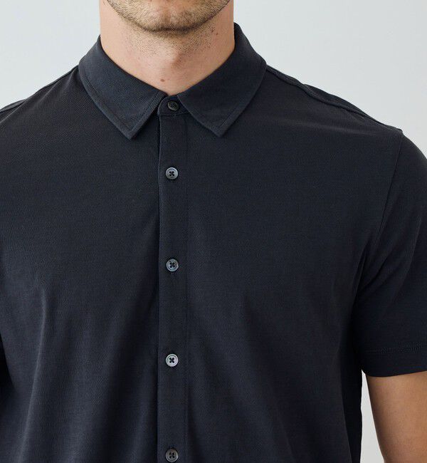 JAMES PERSE「コットンジャージー ハーフスリーブシャツ MCFJ3650」|シャツ・ブラウス|