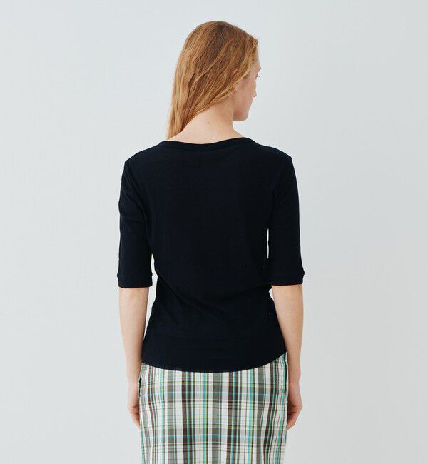 GALERIE VIE「ガーゼジャージー ヘンリーネックプルオーバー」|Tシャツ・カットソー|