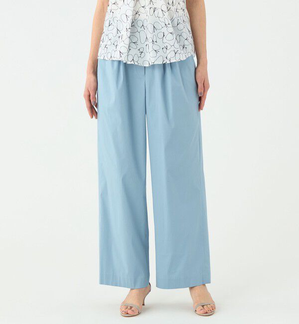 TOMORROWLAND collection「ハイパワーストレッチブロード リラックスパンツ」|その他|