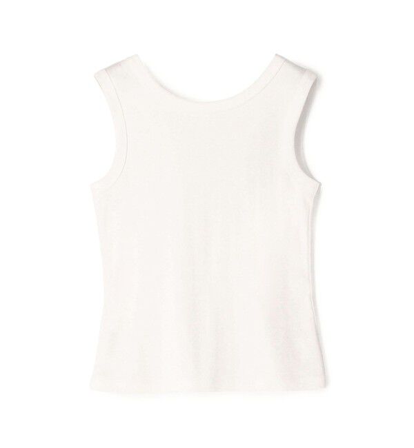 DES PRES「ソフトサーキュラーリブ タンクトップ」|タンクトップ|11 ホワイト