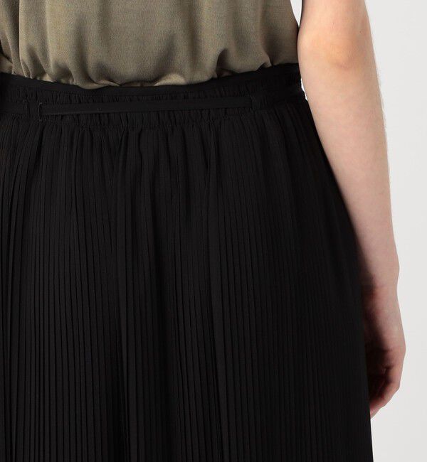 DES PRES「レースコンビプリーツ フレアスカート」|フレア|