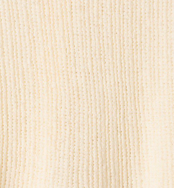 Ballsey「ブークレーミラノリブボーダー ノースリーブプルオーバー」|ニット・セーター|