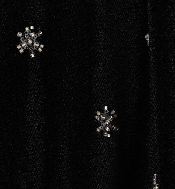 Ballsey「メッシュベロアエンブロイダリー キャミソールブラウス」|キャミソール|