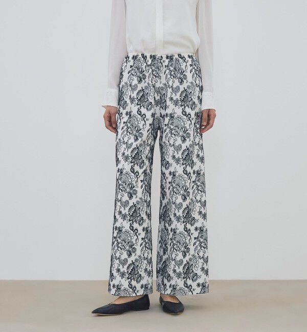 DES PRES「マリンレースエンブロイダリー リラックスパンツ」|その他|