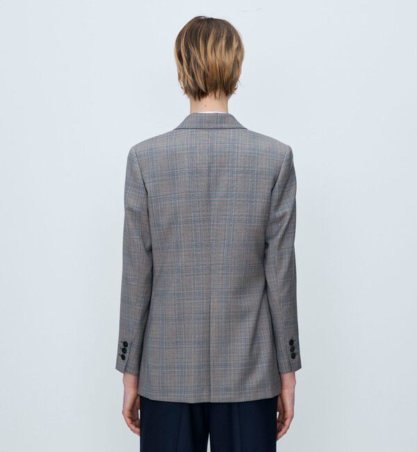 TOMORROWLAND collection「ZELANDER NATURAL STRETCH ダブルブレストジャケット」|テーラードジャケット|