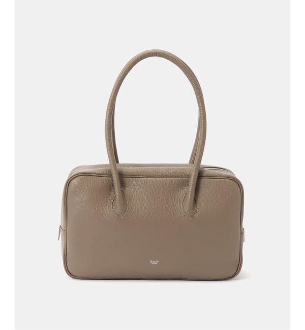  「【blancle/ ブランクレ】Classic wide boston」|ボストンバッグ|グレー