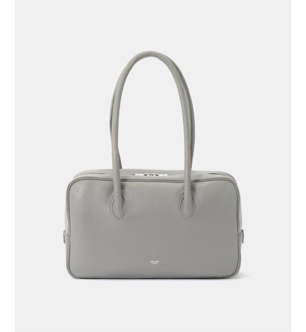  「【blancle/ ブランクレ】Classic wide boston」|ボストンバッグ|グレーB