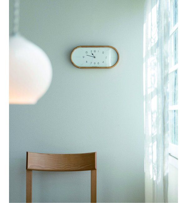 journal standard Furniture「★Curva wall clock　掛け時計」|クロック・置時計|ベージュ