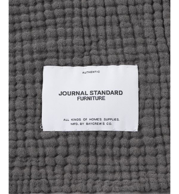 journal standard Furniture「BACKTO MUSLIN THROW　スローケット」|ブランケット|