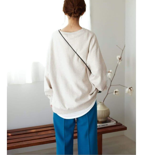 SLOBE IENA「《WEB限定/追加》MARSEILLE ロゴスウェット」|スウェット・ジャージ|