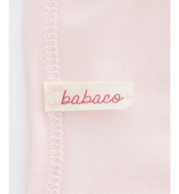 IENA LA BOUCLE「babaco/ババコ cotton back tied sleeve tee BA01-CR77」|Tシャツ・カットソー|