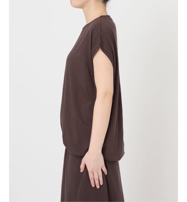 SLOBE IENA「《2枚セット/予約》ニュアンスカットソー&times;ナロースカートセットアップ」|Tシャツ・カットソー|