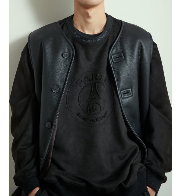 Paris Saint-Germain「【Paris Saint-Germain】PSG JP FS CREW NECK スウェット」|スウェット・ジャージ|ブラック