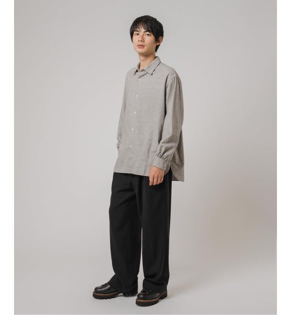 EDIFICE「ETS.MATERIAUX(マテリオ) ネル フレンチ ワーク シャツ」|シャツ・ブラウス|