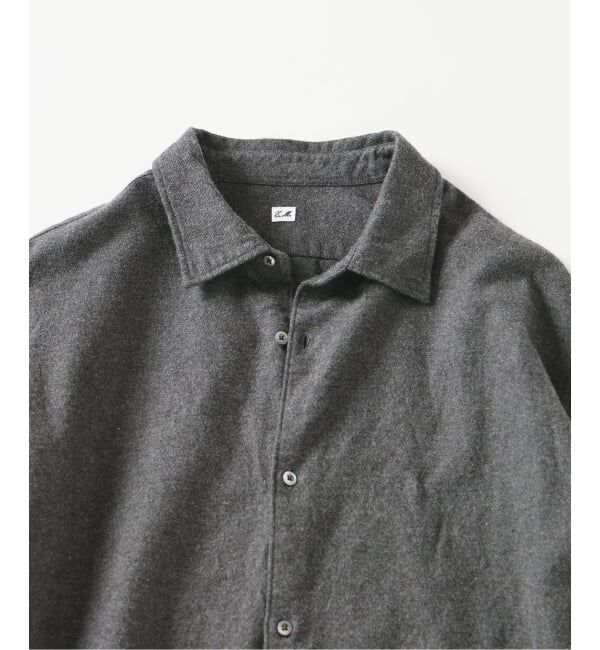 EDIFICE「ETS.MATERIAUX(マテリオ) ネル フレンチ ワーク シャツ」|シャツ・ブラウス|