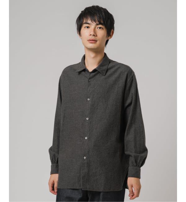 EDIFICE「ETS.MATERIAUX(マテリオ) ネル フレンチ ワーク シャツ」|シャツ・ブラウス|