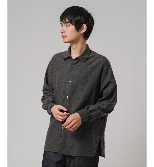 EDIFICE「ETS.MATERIAUX(マテリオ) ネル フレンチ ワーク シャツ」|シャツ・ブラウス|