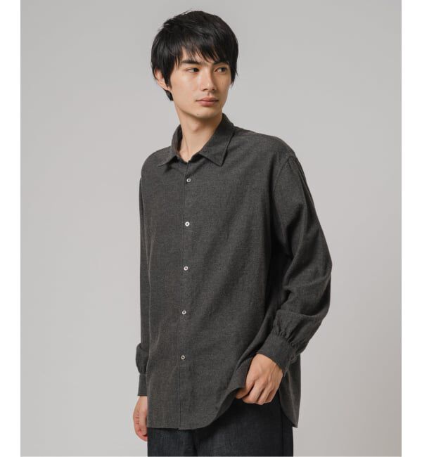 EDIFICE「ETS.MATERIAUX(マテリオ) ネル フレンチ ワーク シャツ」|シャツ・ブラウス|