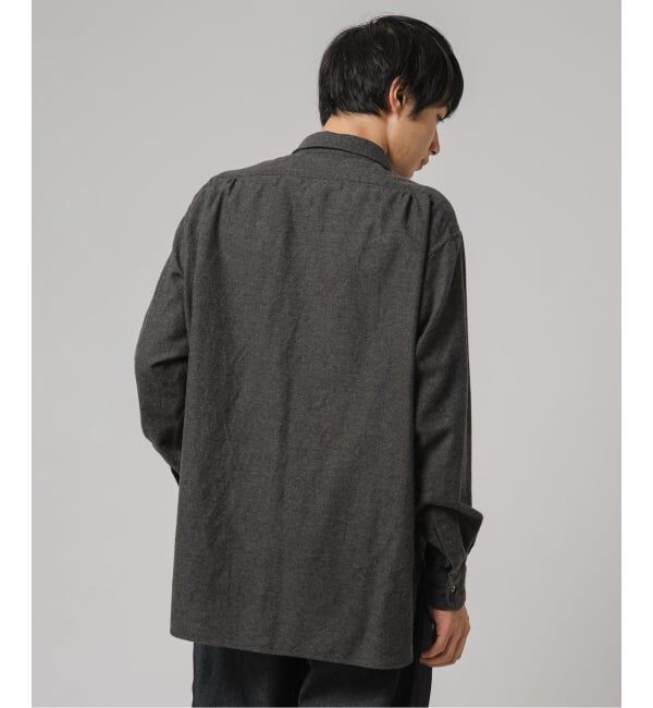 EDIFICE「ETS.MATERIAUX(マテリオ) ネル フレンチ ワーク シャツ」|シャツ・ブラウス|