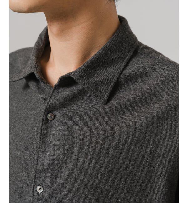 EDIFICE「ETS.MATERIAUX(マテリオ) ネル フレンチ ワーク シャツ」|シャツ・ブラウス|