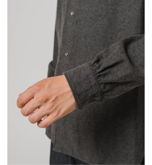 EDIFICE「ETS.MATERIAUX(マテリオ) ネル フレンチ ワーク シャツ」|シャツ・ブラウス|