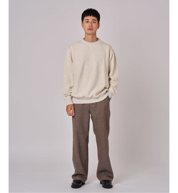 EDIFICE「LOOPWHEELER for LOWERCASE ライトツリウラケ ルーズフィットスウェット」|スウェット・ジャージ|