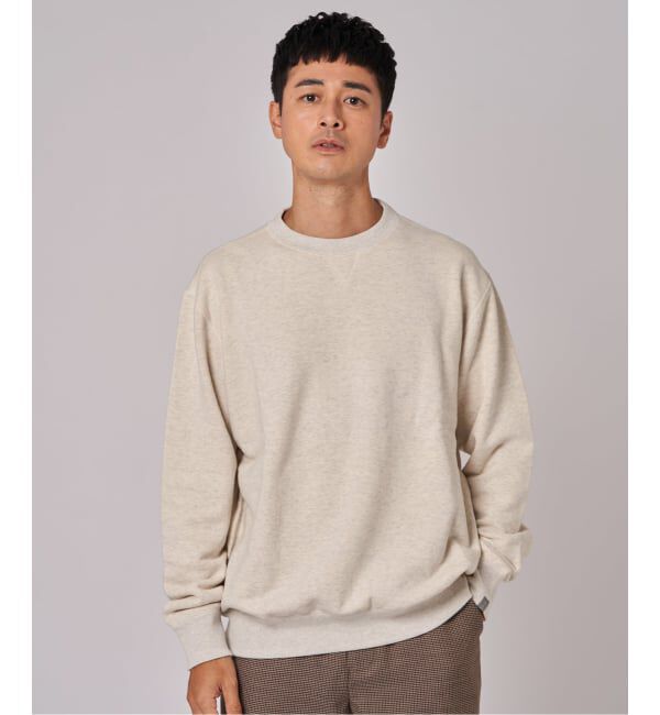 EDIFICE「LOOPWHEELER for LOWERCASE ライトツリウラケ ルーズフィットスウェット」|スウェット・ジャージ|